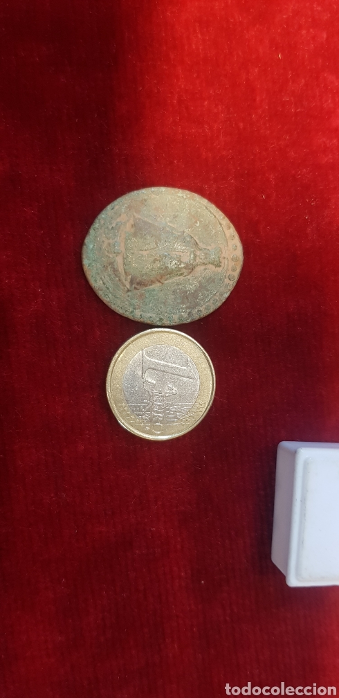 Antig&uuml;edades: Medalla religiosa siglo 18 - Foto 3