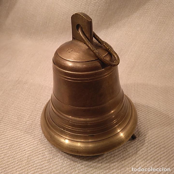 Antig&uuml;edades: CAMPANA DE BRONCE 12 cm &Oslash; - Foto 2