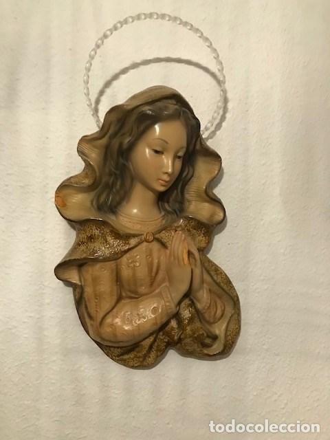Antig&uuml;edades: VIRGEN PARA COLGAR - Foto 1