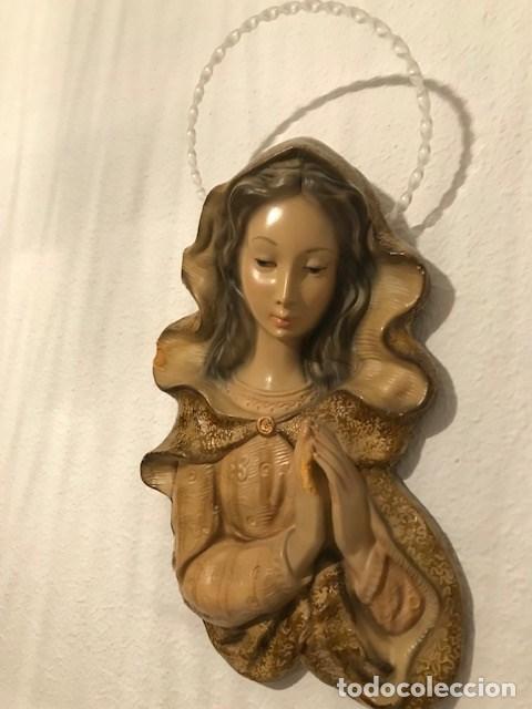 Antig&uuml;edades: VIRGEN PARA COLGAR - Foto 2