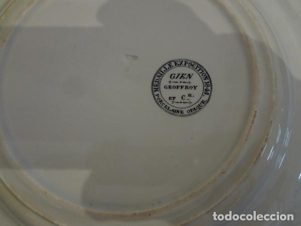 Antig&uuml;edades: Juego de 9 platos del s. XIX - Foto 12