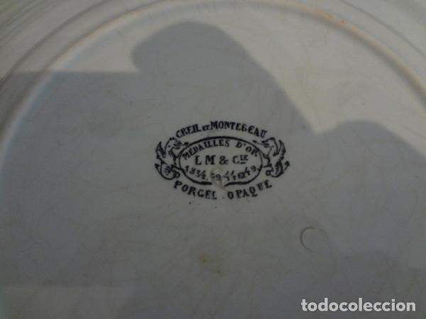 Antig&uuml;edades: Juego de 9 platos del s. XIX - Foto 13