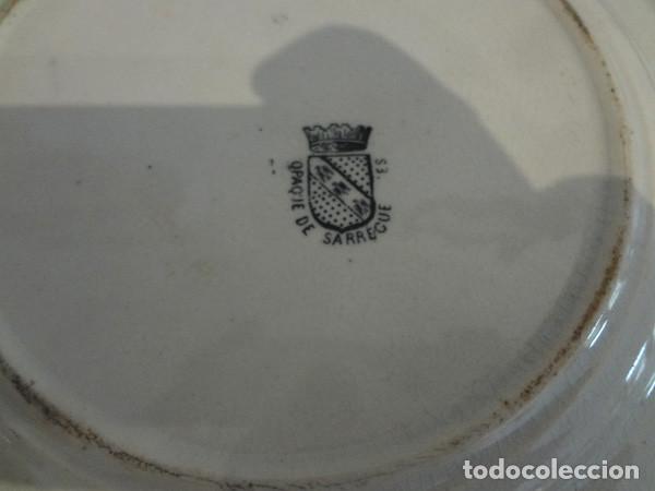 Antig&uuml;edades: Juego de 9 platos del s. XIX - Foto 15
