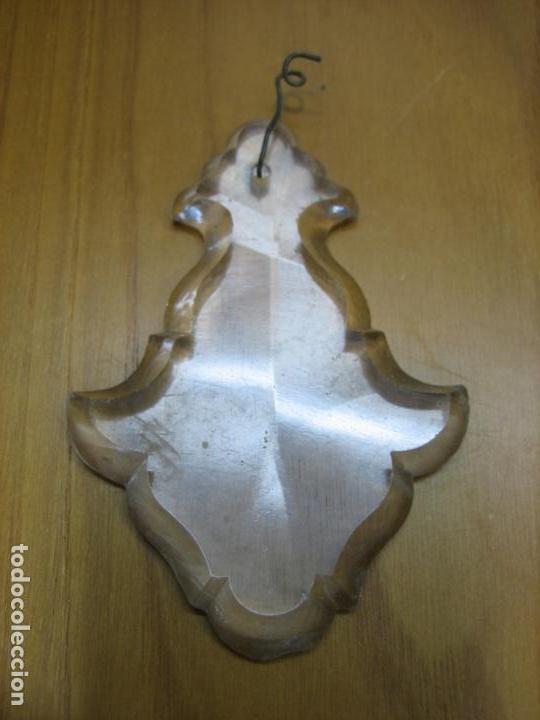 Oggetti Antichi: Antigua lagrima para lampara de cristal antiguo.