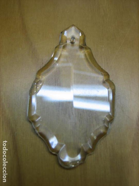 Oggetti Antichi: Antigua lagrima para lampara de cristal antiguo.