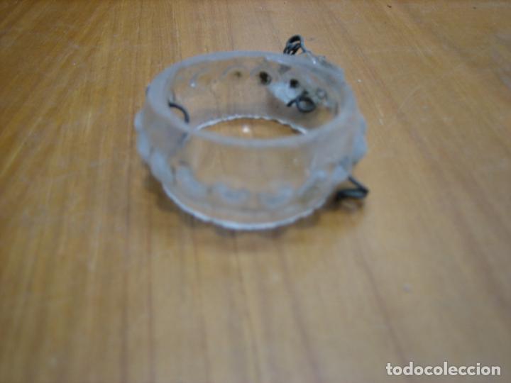 Oggetti Antichi: Antiguo aro para brazo de lampara de cristal antigua