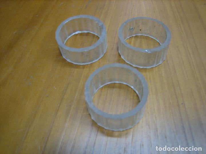 Oggetti Antichi: Antiguo aro para brazo de lampara de cristal antigua