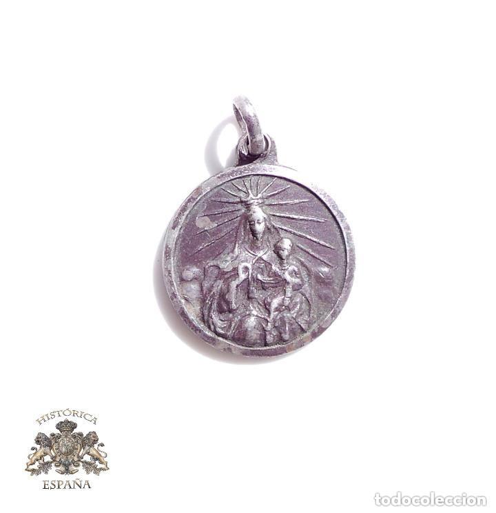 Antig&uuml;edades: ANTIGUA MEDALLA RELIGIOSA EN PLATA - Foto 1