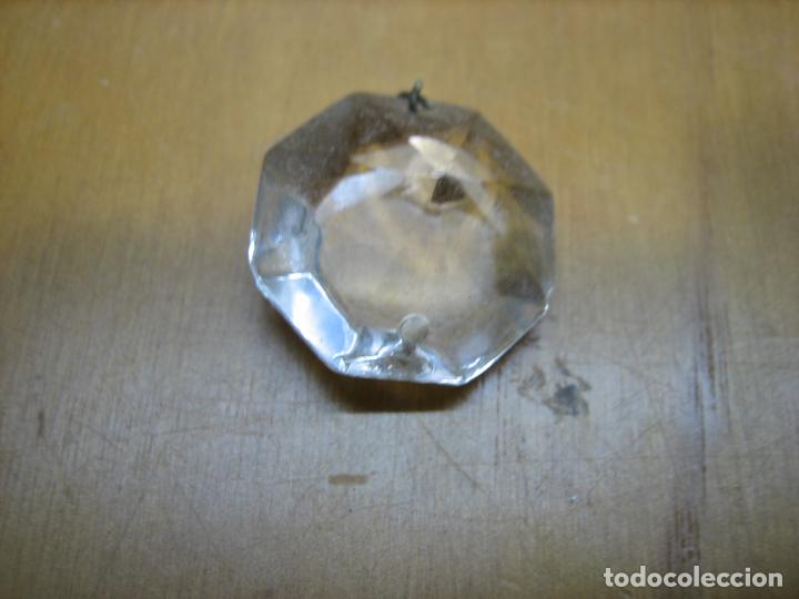 Antiquit&auml;ten: Antigua prisma de lampara de cristal antigua