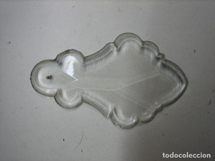 Antiquit&auml;ten: Antigua lagrima de lampara de cristal antigua