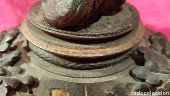 Antig&uuml;edades: FIGURA ANTIGUA DE PERRO SENTADO - Foto 23