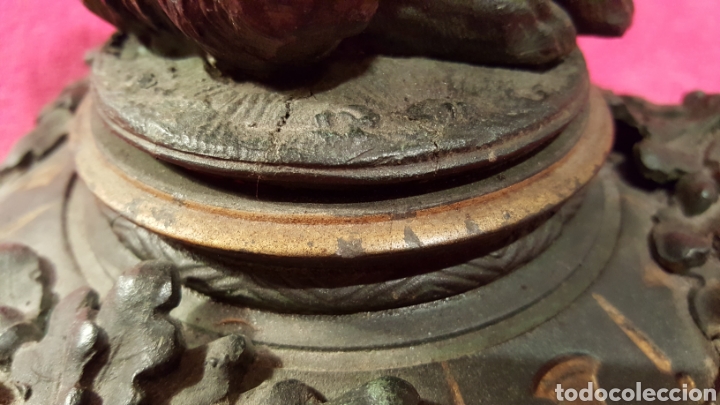 Antig&uuml;edades: FIGURA ANTIGUA DE PERRO SENTADO - Foto 24