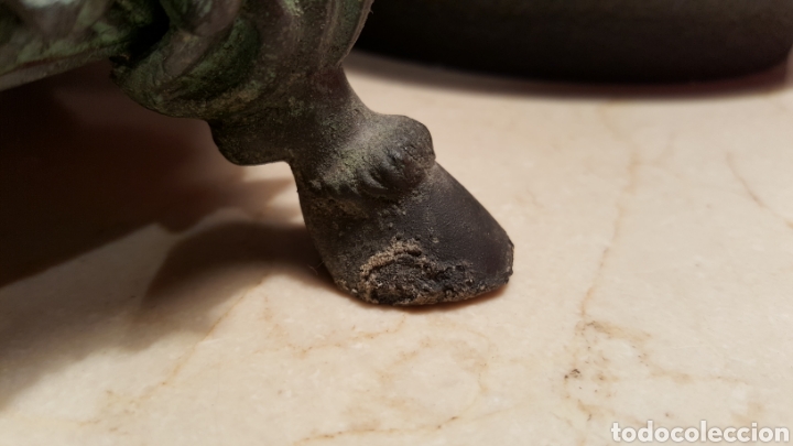 Antig&uuml;edades: FIGURA ANTIGUA DE PERRO SENTADO - Foto 29