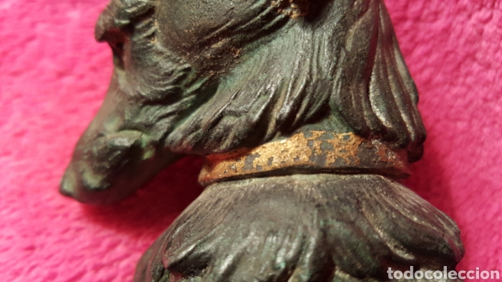 Antig&uuml;edades: FIGURA ANTIGUA DE PERRO SENTADO - Foto 32