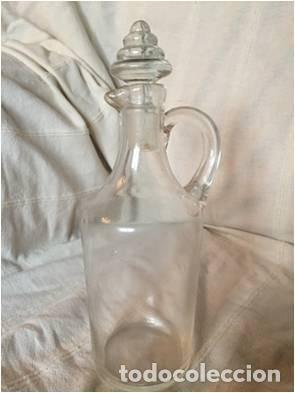 Antig&uuml;edades: ACEITERA ANTIGUA DE CRISTAL - Foto 2