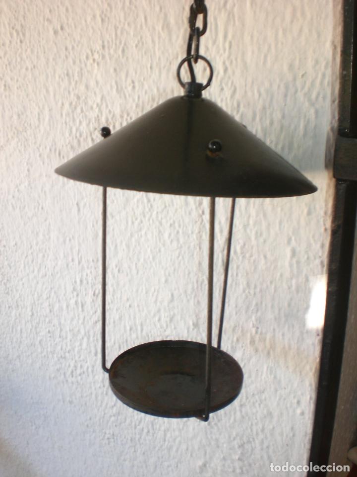 Antig&uuml;edades: LAMPARA DE JARDIN metal - Foto 1