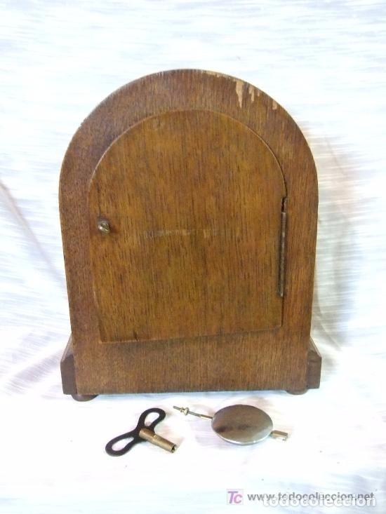 Antig&uuml;edades: RELOJ INGLES DE SOBREMESA - Foto 4