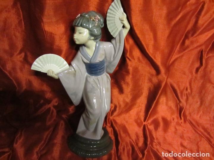 Antig&uuml;edades: LLADRO, JOVEN JAPONESA - Foto 2