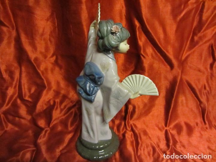 Antig&uuml;edades: LLADRO, JOVEN JAPONESA - Foto 4