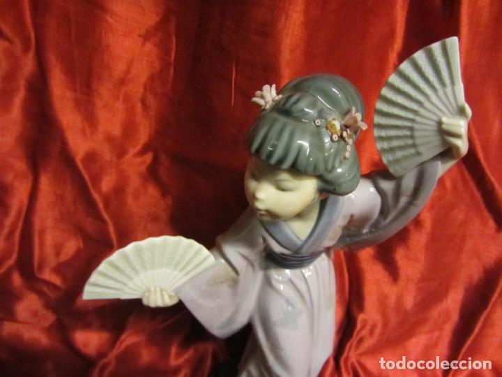 Antig&uuml;edades: LLADRO, JOVEN JAPONESA - Foto 5