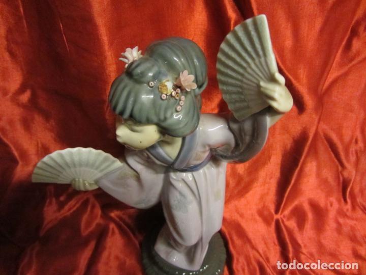 Antig&uuml;edades: LLADRO, JOVEN JAPONESA - Foto 6