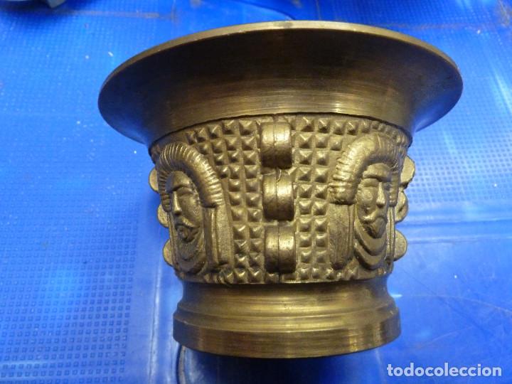 Antig&uuml;edades: ALMIREZ O MORTERO DE BRONCE - Foto 2