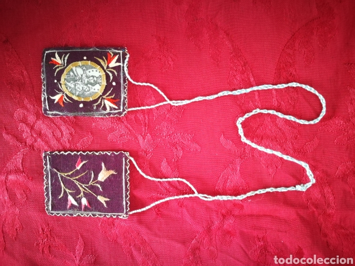 Antig&uuml;edades: ESCAPULARIO VIRGEN DEL CARMEN - Foto 2