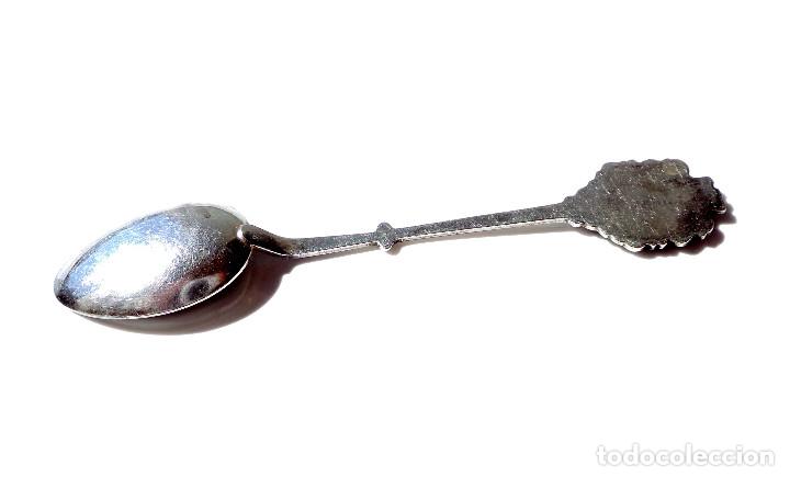 Antig&uuml;edades: CUCHARILLA DE COLECCI&Oacute;N CON ESCUDO DE PANAMA - Foto 4