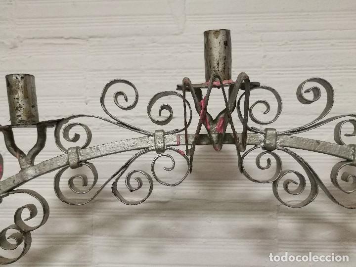 Antig&uuml;edades: ESPLENDIDO CANDELABRO CONVENTUAL ANDALUZ CIRCA 1800 - Foto 2