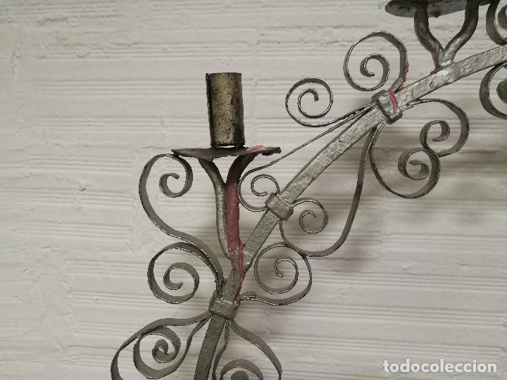 Antig&uuml;edades: ESPLENDIDO CANDELABRO CONVENTUAL ANDALUZ CIRCA 1800 - Foto 3