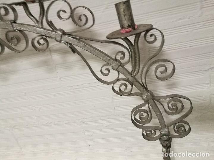Antig&uuml;edades: ESPLENDIDO CANDELABRO CONVENTUAL ANDALUZ CIRCA 1800 - Foto 6