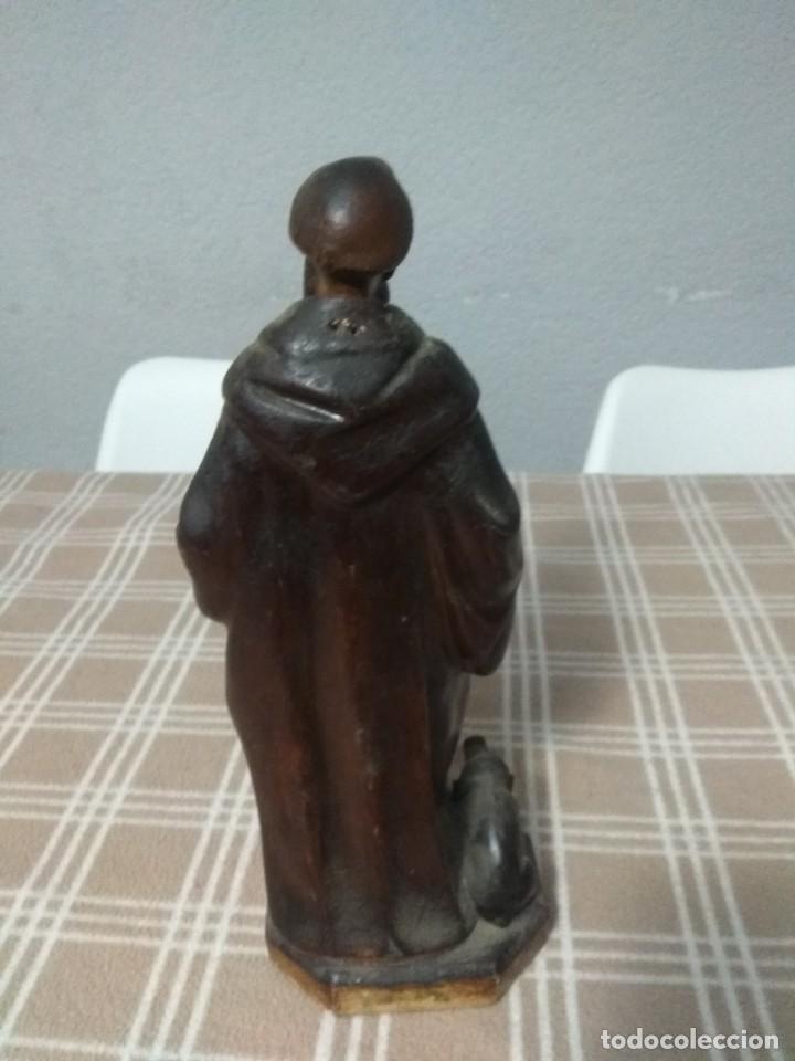 Antig&uuml;edades: Santo de madera y estuco - Foto 4