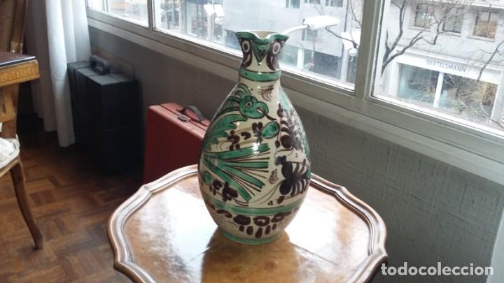 Antig&uuml;edades: JARRA CERAMICA GORRIZ - Foto 1