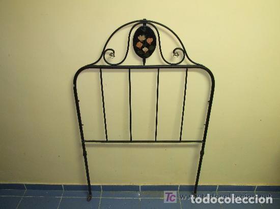 Antig&uuml;edades: CAMA CABEZAL DE HIERRO INDIVIDUAL - Foto 1