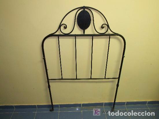 Antig&uuml;edades: CAMA CABEZAL DE HIERRO INDIVIDUAL - Foto 2