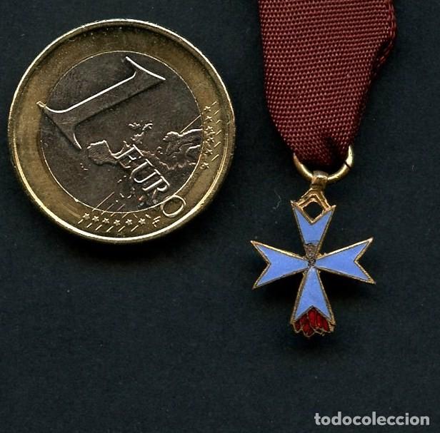 Antig&uuml;edades: MEDALLA MINIATURA A IDENTIFICAR - Foto 2