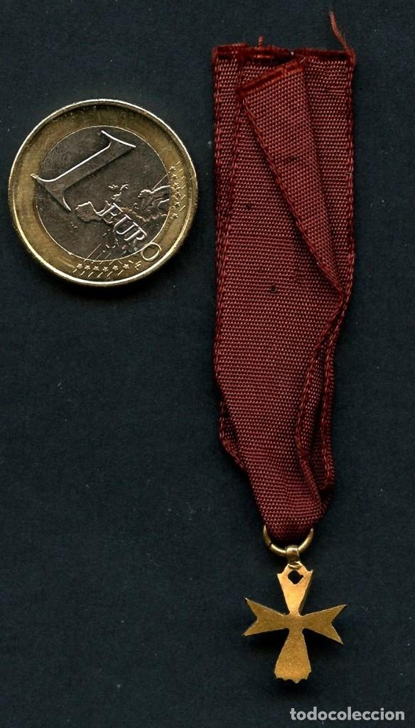 Antig&uuml;edades: MEDALLA MINIATURA A IDENTIFICAR - Foto 3