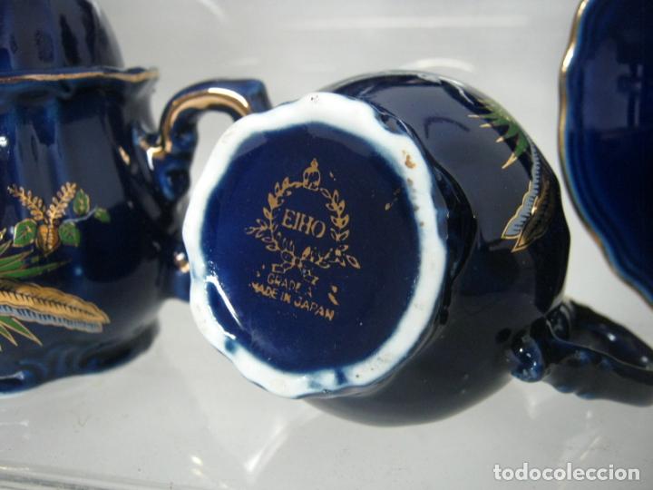 juego de café o té made in japan. color azul os - Comprar