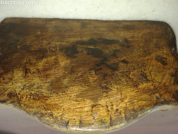 Antig&uuml;edades: MENZULA RELIGIOSA ESTUCO Y MADERA - Foto 7
