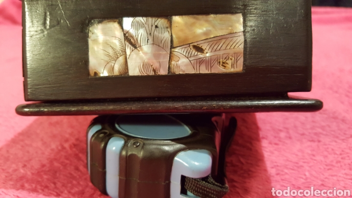 Antig&uuml;edades: CAJA ORIENTAL CON ADORNOS DE N&Aacute;CAR - Foto 38