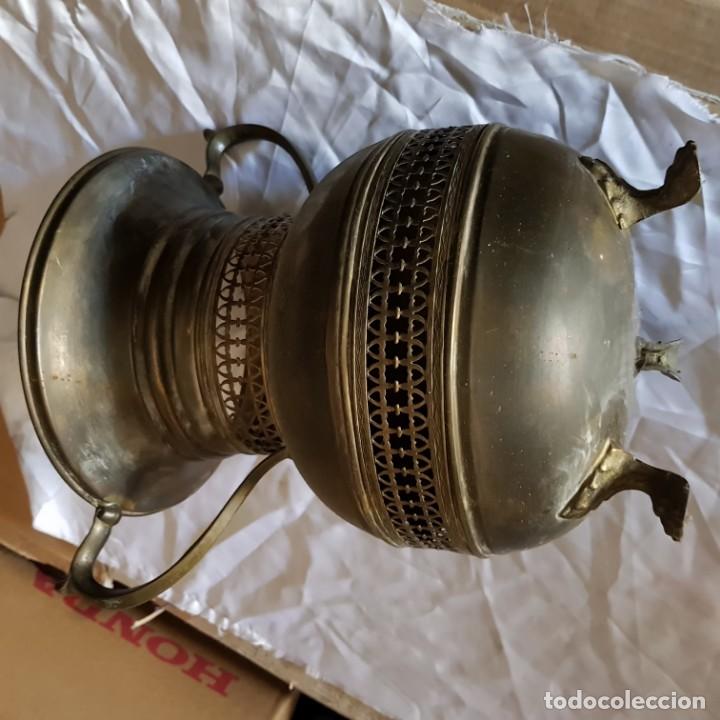 Antig&uuml;edades: JARRON METAL - Foto 3
