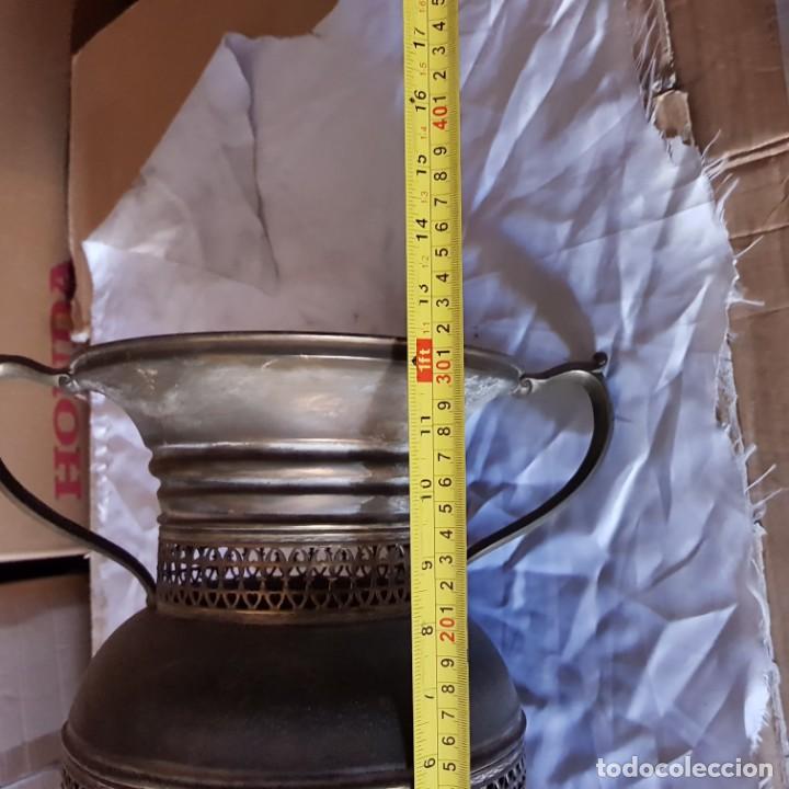 Antig&uuml;edades: JARRON METAL - Foto 7