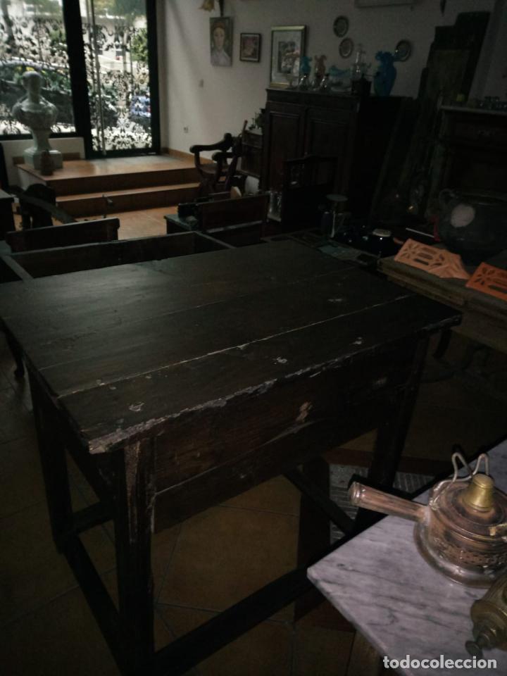 Antig&uuml;edades: Mesa r&uacute;stica muy maciza - Foto 11