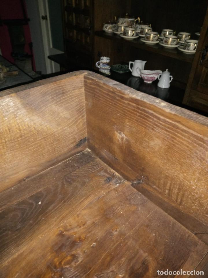 Antig&uuml;edades: Mesa r&uacute;stica muy maciza - Foto 15
