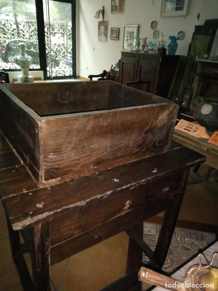 Antig&uuml;edades: Mesa r&uacute;stica muy maciza - Foto 16