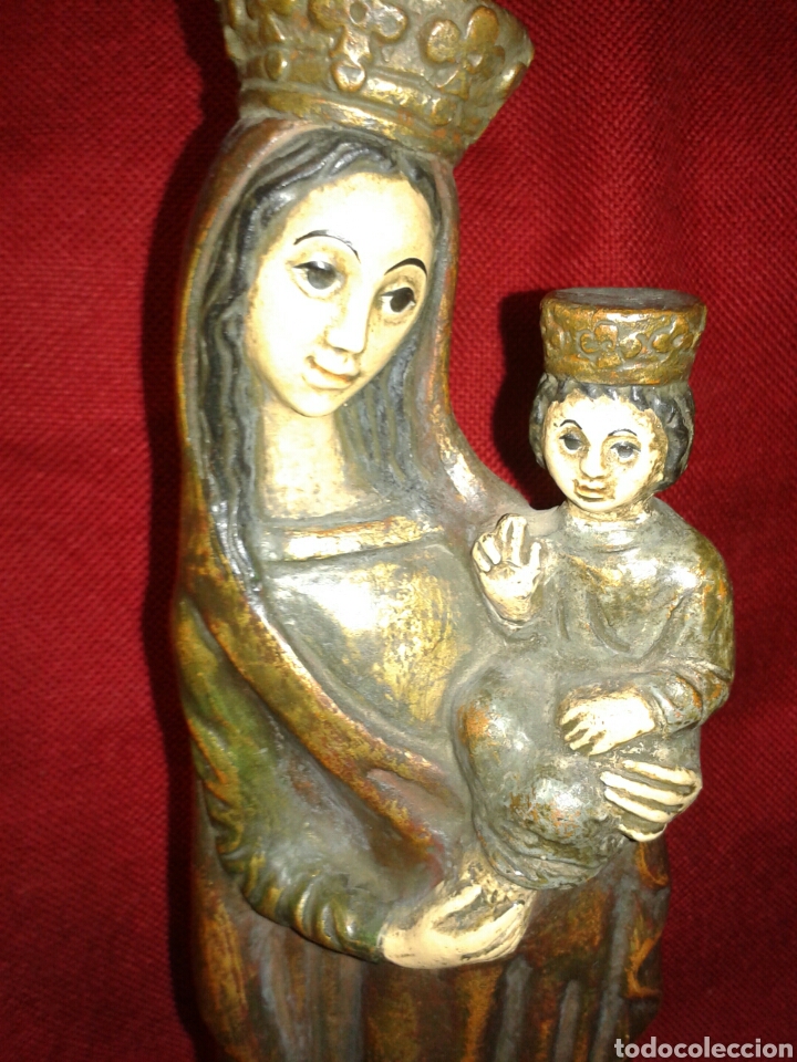 Antig&uuml;edades: VIRGEN TERRACOTA - Foto 2