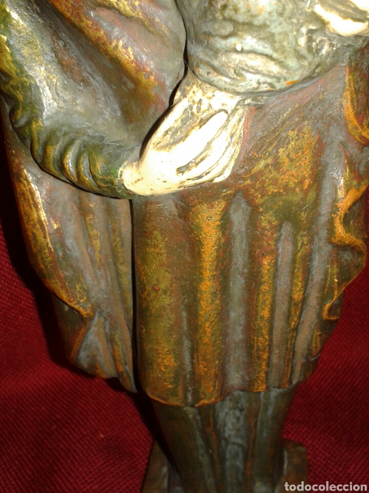 Antig&uuml;edades: VIRGEN TERRACOTA - Foto 5