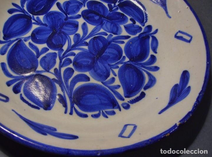 Antig&uuml;edades: PLATO  CER&Aacute;MICA  DE  MANISES  XIX - Foto 5