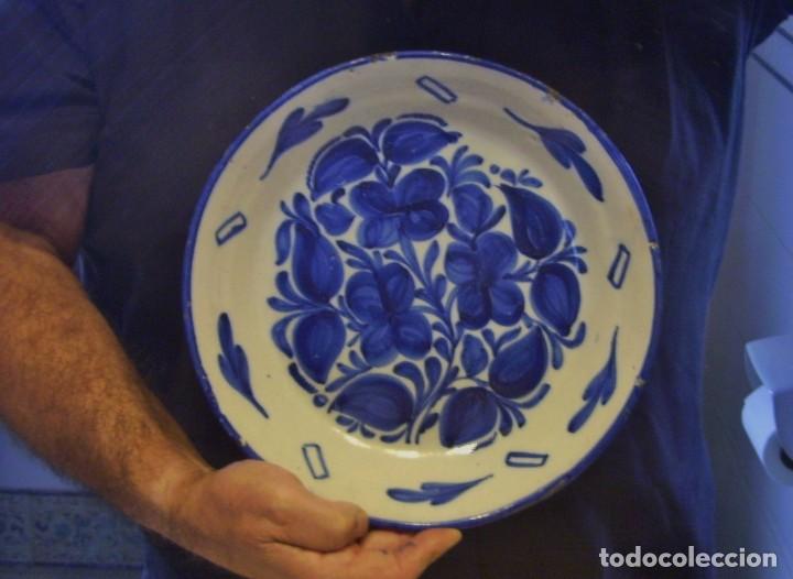 Antig&uuml;edades: PLATO  CER&Aacute;MICA  DE  MANISES  XIX - Foto 10