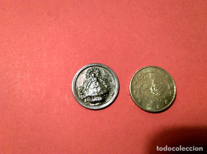 Antig&uuml;edades: Antigua medalla religiosa placa - Foto 1